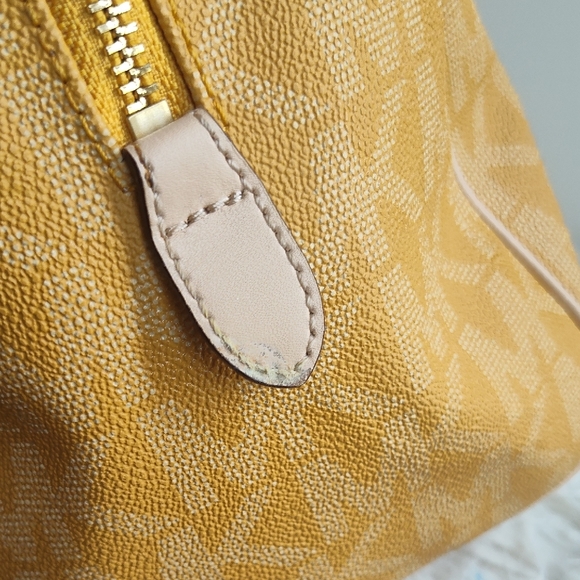 Michael Kors Yellow/Gold Satchel with Gold Hardware - Picture 12 of 16